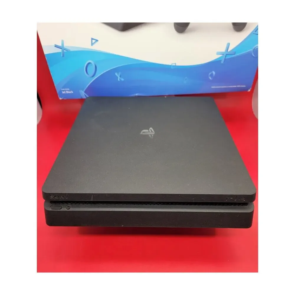 SONY PS4 PlayStation 4 Black 1TB In Box Works Excellent One Free Game